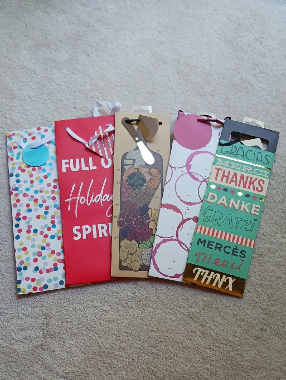 13 Assorted Wine Bags - NWT